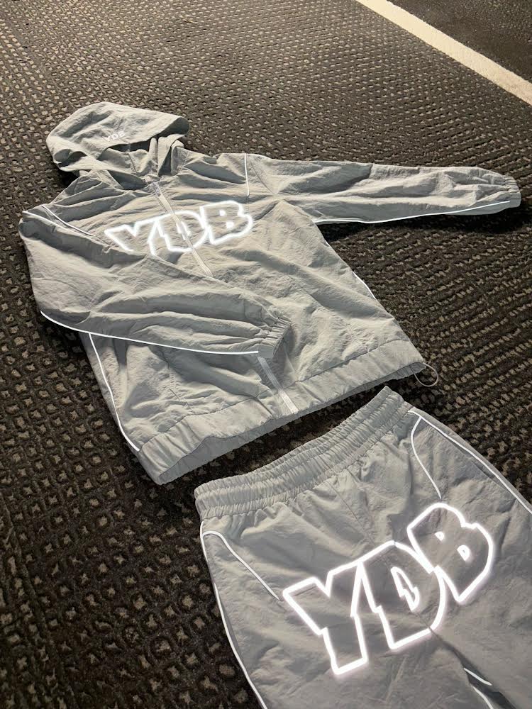 YDB Reflective Tracksuit (Wolf Grey)